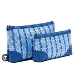 Lug Tootle 2pc Zip Organizers Blue